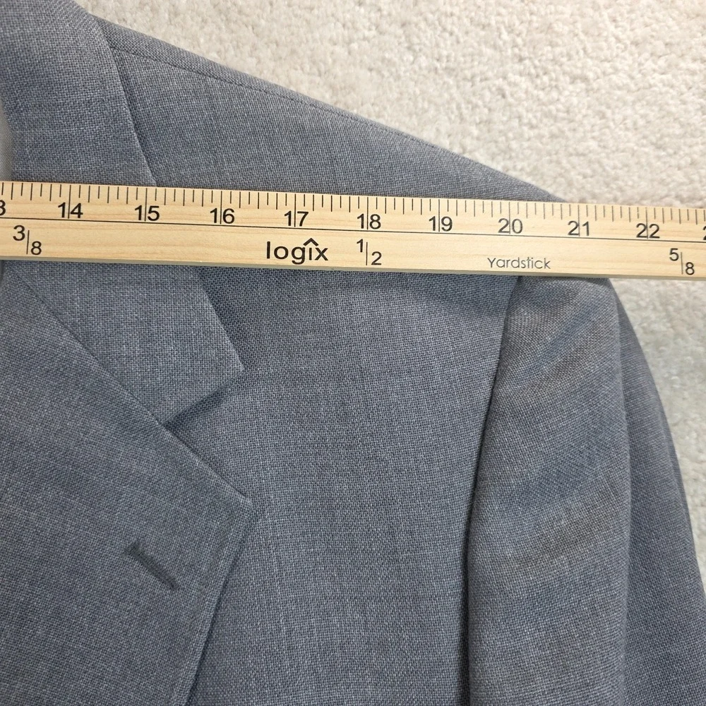 Lacrosse Tailored Expressly For Stephen's Blazer Mens 48L Gray Pockets USA Made